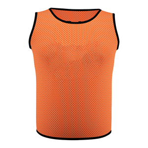 100% Polyester Mesh Breathable Four-Way Stretch Soccer Bib Training Vest Customized Quick Practice Wear for Football Teams - Product Image 1