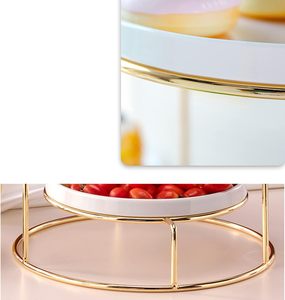 Soporte de pastel con marco de Metal negro hecho a mano de calidad superior Restaurante de fiestas de Navidad y bodas - Product Image 3