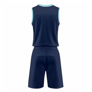 Conjunto de Uniforme de Baloncesto Reversible Personalizado de Alta Calidad, Diseño por Sublimación, Secado Rápido, Tallas Grandes, Sudadera y Pantalones Cortos - Product Image 2