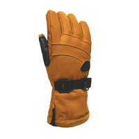 Gants de ski d'hiver chauffants imperméables pour hommes, respirants, ignifuges, coupe-vent, en polyester, anti-UV, pour le ski alpin et les activités de plein air