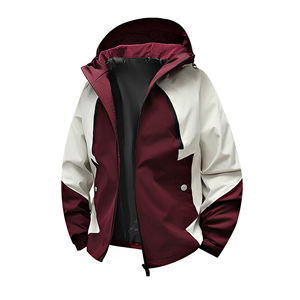 Liso espalda sudaderas con capucha diseño rompevientos Hombres y mujeres Deportes al aire libre Escalada Chaqueta con capucha - Product Image 3