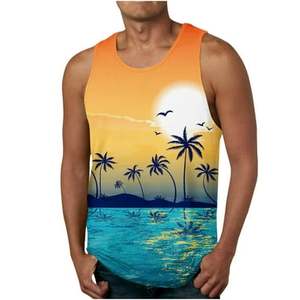 2024 Oem Wholesale Custom <b>Men's</b> Tank Tops Bodybuilding Stringer Fitness <b>Singlets</b> Gyms <b>Men</b> Tank Tops - Product Image 5