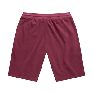 กางเกงขาสั้นผ้าคอตตอนสำหรับผู้ชายกางเกงขาสั้นระบายเหงื่อสีพื้นใส่สบายใส่ในฤดูร้อนออกแบบโลโก้ได้ตามต้องการ - Product Image 4