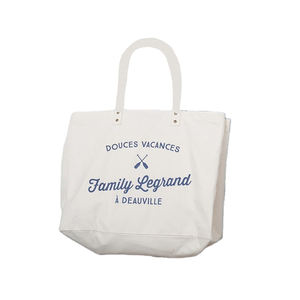 Sac en toile de coton multifonction réutilisable, sac d'épicerie pour courses avec 6 compartiments/pochettes - Product Image 3