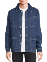 Veste en jean en toile 100% coton pour homme, nouvelle mode, style vintage d'automne, anti-UV, séchage rapide, design de logo personnalisé, nom de marque personnalisé
