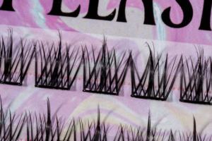 Cils en grappe synthétiques faits à la main, courbure C, longueur 14 mm, ultra doux, pré-collés NBT-N-08 - Product Image 2