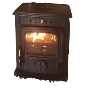 Stufa-calentador de madera para uso en interiores, estufa quemadora de leña para habitación, chimenea de fuego envolvente, equipo de calefacción - Product Image 3