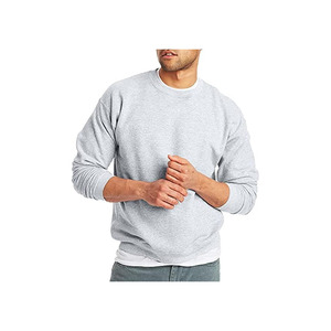Sudadera de lana de algodón de alta calidad para hombre, jersey de cuello redondo con logotipo personalizado, sudaderas con capucha de talla grande con forro personalizado para invierno - Product Image 2