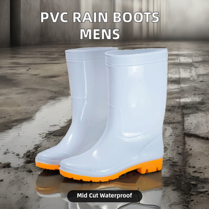 Factory Direct <strong>Sales</strong> Waterproof Fishing Pvc Rain <strong>Boots</strong> Waterproof Shoes for Men High Heel Gum <strong>Wellington</strong> <strong>Boots</strong> - Product Image 2