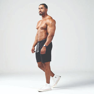 Short rétro noir Golden Era 7 pouces personnalisé avec cordon de serrage en coton - Product Image 2