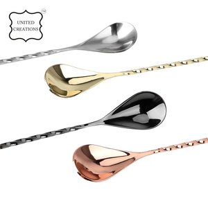 40cm Stainless Steel <b>Cocktail</b> <b>Stirrer</b> Bar for Party Bartending & Home Use Mixing Spoon & PC Material - Product Image 6