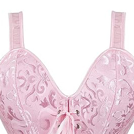 2024 Women's Sexy Lace Shapers Breathable Sustainable <b>Corset</b> Tops Body Shaping Trainer OEM Available - Product Image 3