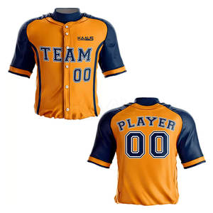 Uniforme de Béisbol Transpirable de Color Personalizado, Calidad Premium, Cantidad al por Mayor, MOQ Bajo, con Logotipo Personalizado para Ropa Deportiva - Product Image 3