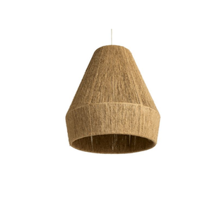 Lampe naturelle écologique Boho Jute fil abat-jour pendentif lustre en osier fabriqué au Vietnam - Product Image 3