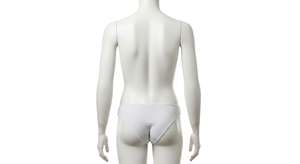 Quick Dry Embossed <b>Thong</b> Panties for Adults Nylon Spandex Soft Stretch Seamless Design Moisture Wicking Underwear for Daily Wear - Product Image 4