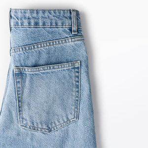 กางเกงยีนส์แม่พอดีเอวสูงสำหรับผู้หญิง-ลำลองทรงหลวมสวมใส่สบายมีสไตล์สำหรับทุกฤดูกาล - Product Image 5