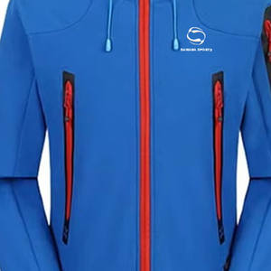 Winter Sports Outdoor <b>Men's</b> Soft Shell <b>Jacket</b> Windbreaker Hooded Fleece Waterproof <b>Men's</b> Hooded Rain Coat Softshell <b>Jackets</b> - Product Image 4
