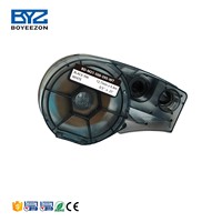 Ruban d'étiquetage compatible Brady M21-500-595-wt 12,7 mm * 6,4 m / 0,500 * 21' pour Brady Label Bmp21 Plus