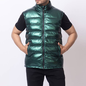 <b>Men</b> Sleeveless Winter Wear Quilted Jacket <b>Warmer</b> Padded Puffer Vest Custom Design Puffer Vest - Product Image 1