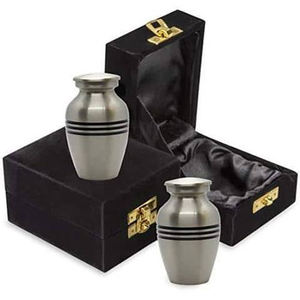 Urna de cremación de Metal de latón de calidad Industrial, suministros funerarios para cenizas de adultos, urnas de recuerdo, urnas para mascotas para ahorrar memoria - Product Image 2