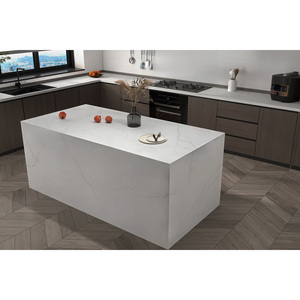 Custom Kitchen & Bathroom Vanity <b>Tops</b> Calacatta Quartz Stone Countertops Prefab Cut Carrara Calacata for Hotel Projects - Product Image 1