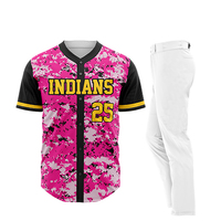 Uniforme de baseball décontracté de qualité supérieure, design personnalisé, respirant, séchage rapide, 100% polyester, vêtements de sport pour hommes, nouveau modèle