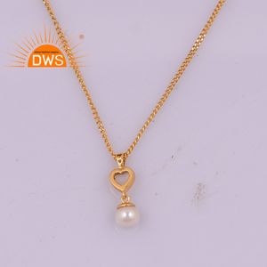 สร้อยคอจี้อัญมณี925เงินสเตอร์ลิงสีทอง18K ประดับมุกและพระจันทร์สีรุ้งเครื่องประดับอัญมณีสำหรับผู้หญิงดีไซน์ล่าสุด - Product Image 2