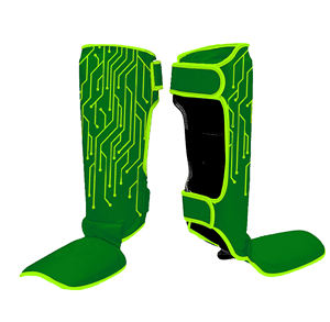 Almohadillas de brillo Premium de alta calidad personalizadas de IBERIA para Junior/Senior/Intermedio/Boxeo Juvenil/MMA/Karate hechas de cuero PU - Product Image 1