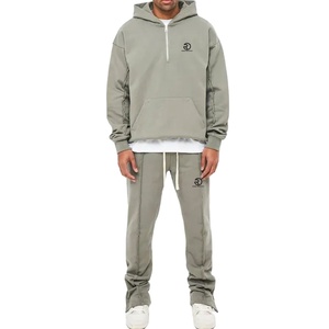 OEM 2025 à la mode, ensemble de vêtements de jogging pour l'entraînement, survêtements de sport pour hommes, survêtements pour hommes, ensemble 2 pièces, ensembles de survêtements pour hommes - Product Image 1