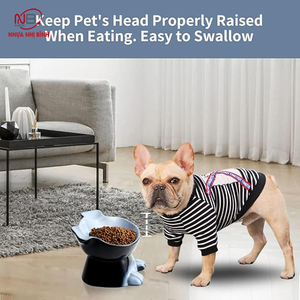 ชามใส่อาหารสุนัขทำจากพลาสติกพีเกรดเป็นมิตรกับสิ่งแวดล้อมพิมพ์ลายได้ตามต้องการผลิตในเวียดนามขายส่งโลโก้ได้ตามต้องการ - Product Image 4