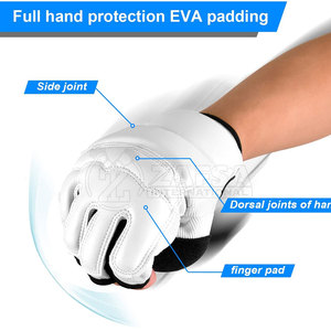 Nuevos Guantes de MMA para Adultos, de Cuero Premium, Absorbentes de Humedad, Personalizables, de Alta Calidad para Boxeo y Artes Marciales, en Oferta - Product Image 6