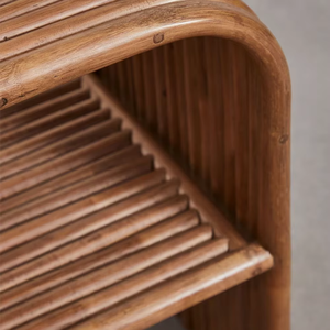 Rectangular <b>rattan</b> side <b>table</b> Made in Vietnam Eco-friendly materials Home Furniture Home Decor Wholesale Made by VgreenArt - Product Image 3