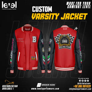 Veste universitaire d'hiver unisexe en toile coupe-vent à capuche coupe ajustée sport décontracté avec logo personnalisé - Product Image 4