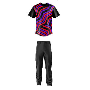 Camiseta de béisbol de uniforme de equipo de calidad, tela de secado rápido de poliéster por sublimación personalizada adecuada para equipos escolares y clubes deportivos - Product Image 3