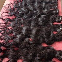 Extensions de Cheveux Vierges Remy de Haute Qualité, Texture Indienne Ondulée Profonde, Double Trame Faite à la Machine, Toutes Couleurs, Arrow Eexim