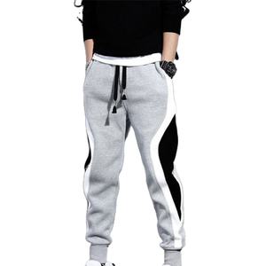 กางเกงเอวสูงของผู้ชายกางเกงแฟชั่นผ้าฝ้าย100% ลำลองกางเกงวิ่งออกกำลังกายเล่นกีฬายิมผลิตตามสั่ง - Product Image 4