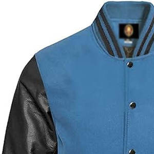 Venta caliente en la Chaqueta de manga de cuero hecha a medida chaqueta Letterman logotipo personalizado chaqueta Letterman de invierno para hombres - Product Image 6