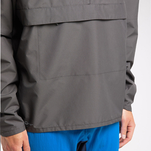 Veste coupe-vent à capuche avec fermeture éclair imperméable pour hommes et femmes avec col montant pour la pêche en plein air, le camping et la randonnée, vente en gros - Product Image 3