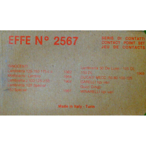 Puntos de contacto de encendido Ducati de 6 polos para Lambretta LI S3 + TV3 + SX + Special + GP/DL + J + Lui/Vega/Cometa - Product Image 3