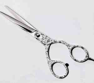 Ciseaux professionnels Eversharp personnalisables de 5,5 pouces pour la coiffure, en acier inoxydable japonais, à bord droit - Product Image 1