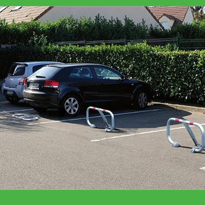 Serrure à bouton poussoir en acier galvanisé robuste 3 clés bloc de porte de sécurité résistant aux chocs barre de stationnement BPE Parking privé - Product Image 4