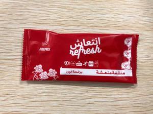 Serviette en coton carrée humide jetable et écologique avec fonction de séchage rapide pour un usage domestique - Product Image 6