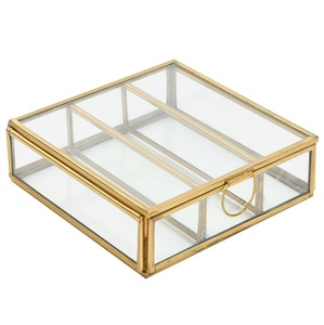 Dispensador de caja de pañuelos cuadrado de Metal, servilletero personalizado para tocador de baño, encimera Facial - Product Image 5