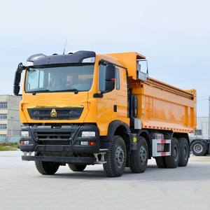 Camión volquete 8x4 Camión volquete de alta capacidad de 12 ruedas para minería Transporte de materiales de construcción de canteras en todo el mundo - Product Image 3