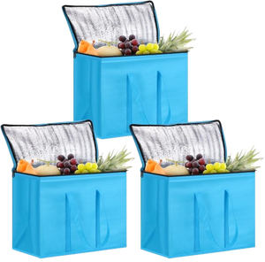 High Quality Large Storage 30L Portable Aluminum Foil Waterproof Insulated Cooler <b>Bags</b> From Vietnam for Fast Food <b>Delivery</b> - Product Image 1