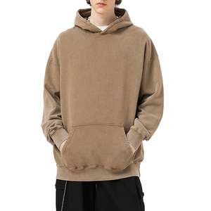 Sudaderas con Capucha al por Mayor para Hombre, Logotipo Personalizado, Ropa Urbana de Calidad, Sudadera Lisa de Manga Larga, 100% Algodón Básico, Sudaderas con Capucha para Hombre - Product Image 4