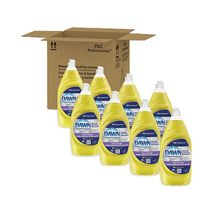รุ่งอรุณ ®   น้ำยาล้างจานแบบขวด Pro Manual กลิ่นเลมอน ขนาด 38 ออนซ์ 8 ขวด (45113) - Product Image 3