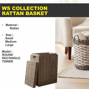 COLLECTION WS PANIER EN ROTIN ARTISANAT - Product Image 2