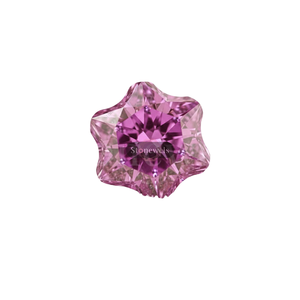 Diamants fantaisie roses cultivés en laboratoire certifiés IGI GIA, 5 carats, vente en gros, HPHT CVD, synthétiques, VVS VS - Product Image 1