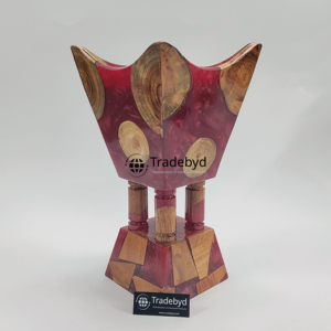 Diffuseur de Bakhoor en Résine de Bois Naturel, Artisanat, Brûleur d'Arômes de Qualité Supérieure, Anti-Odeur pour la Décoration de la Maison, du Bureau, Bien-être - Product Image 2